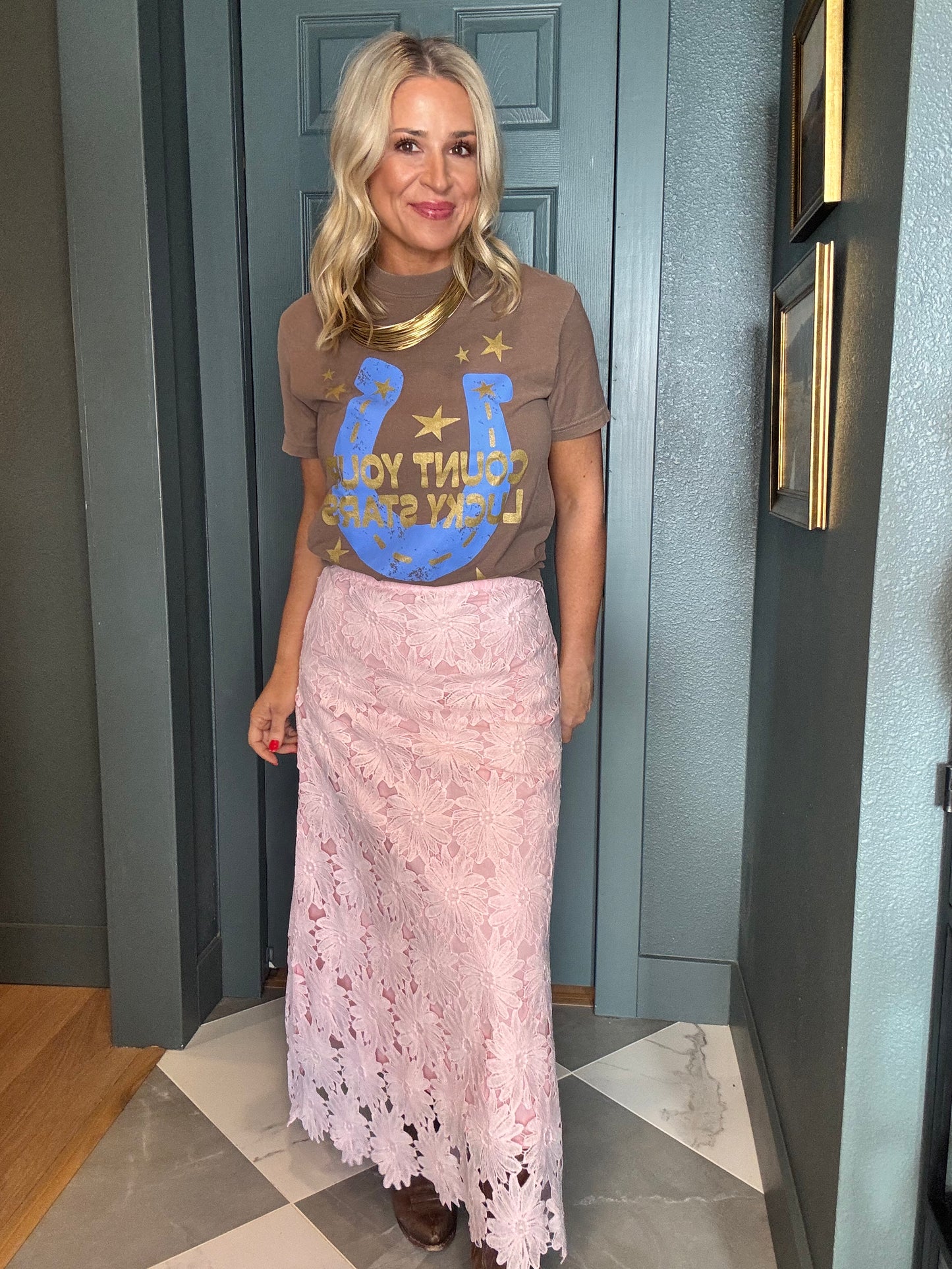 Count Your Lucky Stars Tee- FINAL SALE