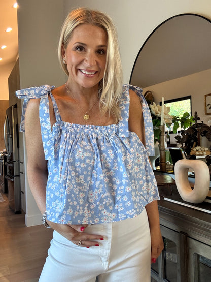 Down South Crop Top- FINAL SALE