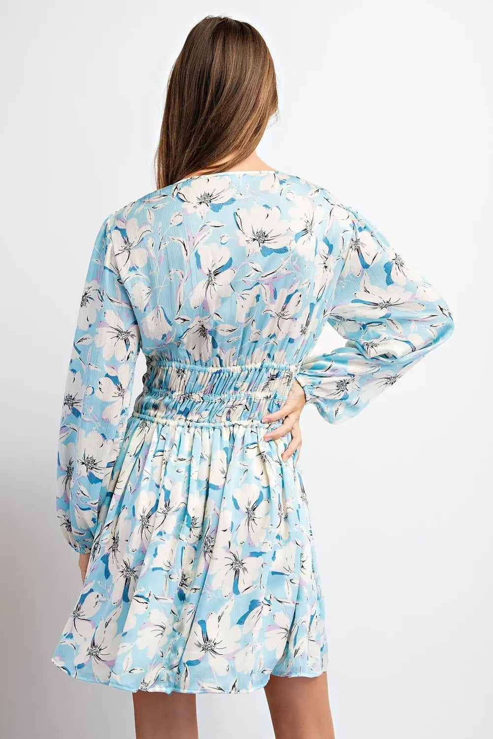 Iris Floral Mini Dress- FINAL SALE