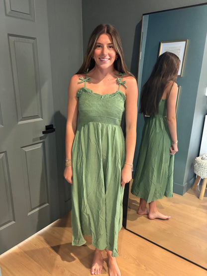 Sweetheart Midi Dress- FINAL SALE