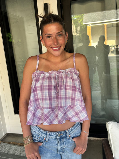Dewberry Cami Top- FINAL SALE