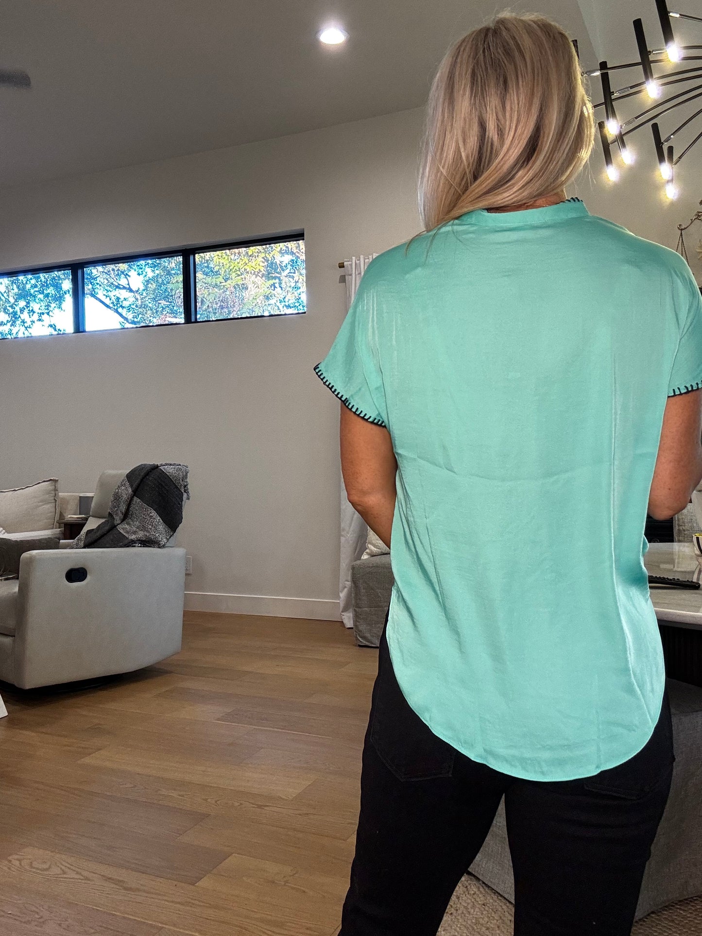 Whipstitch Blouse