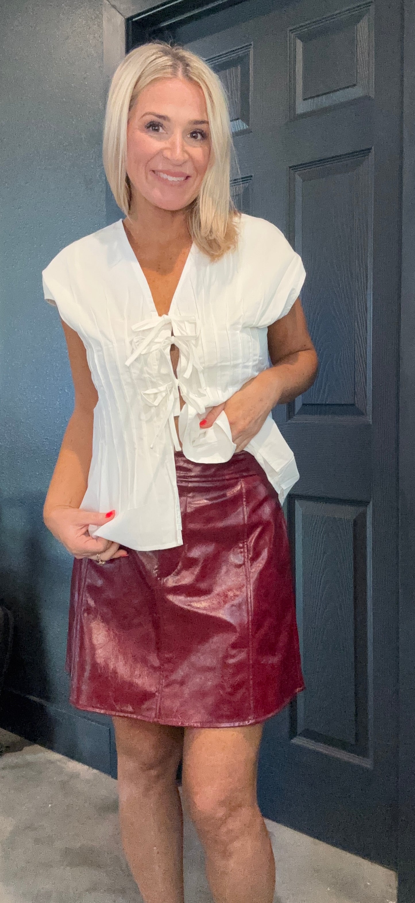 Tide Mini Skirt-FINAL SALE