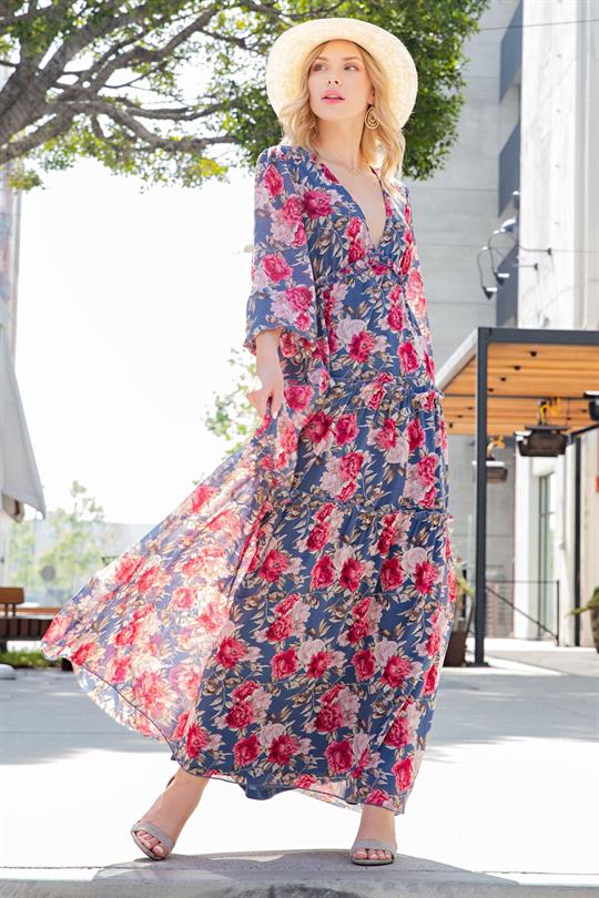 Floral Flow Maxi
