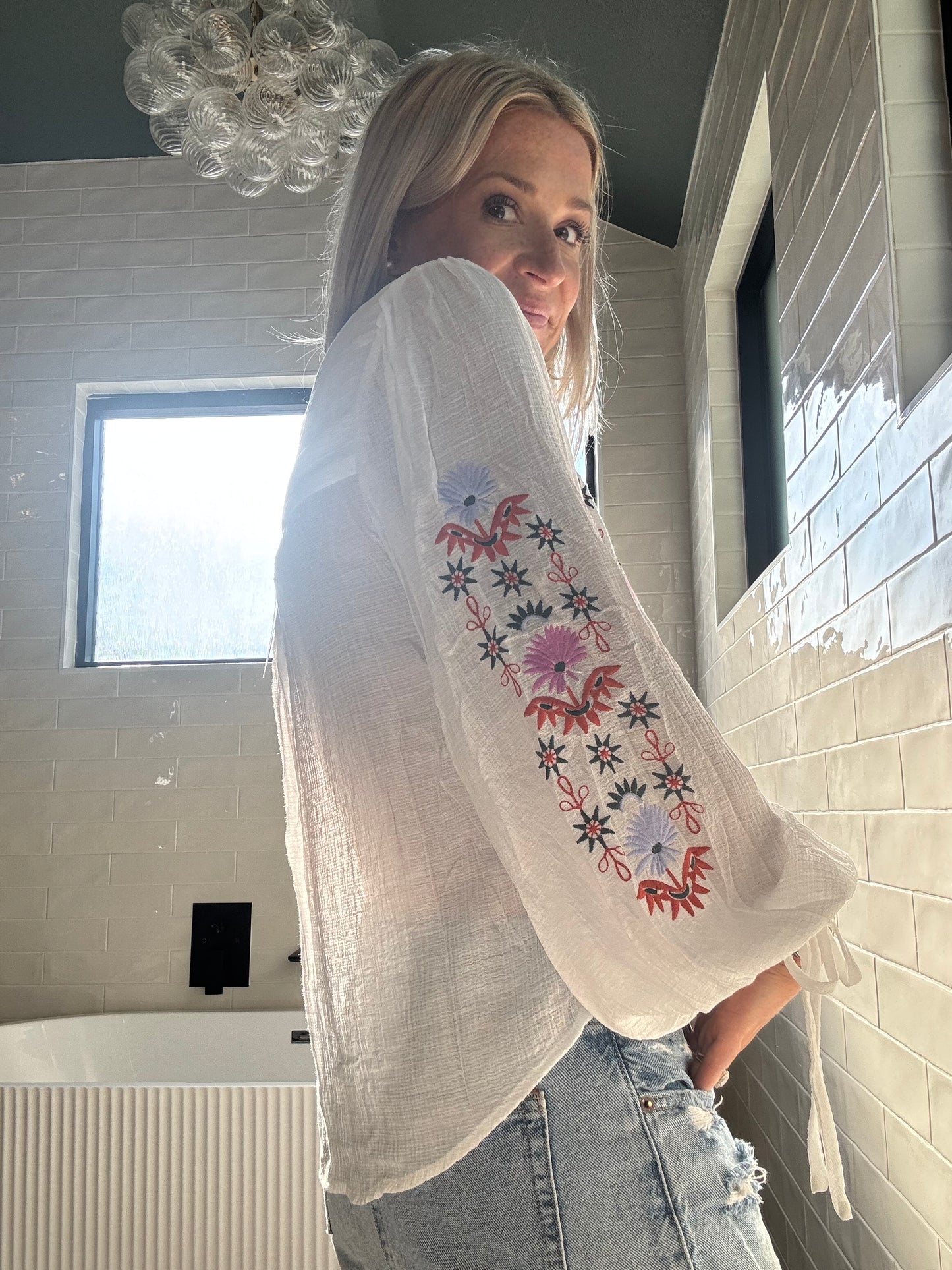 Vintage Bohemian Blouse