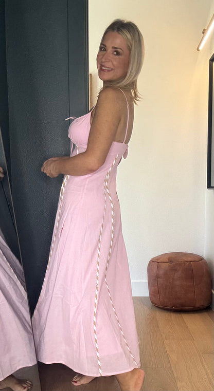 Sonia Striped Midi Dress