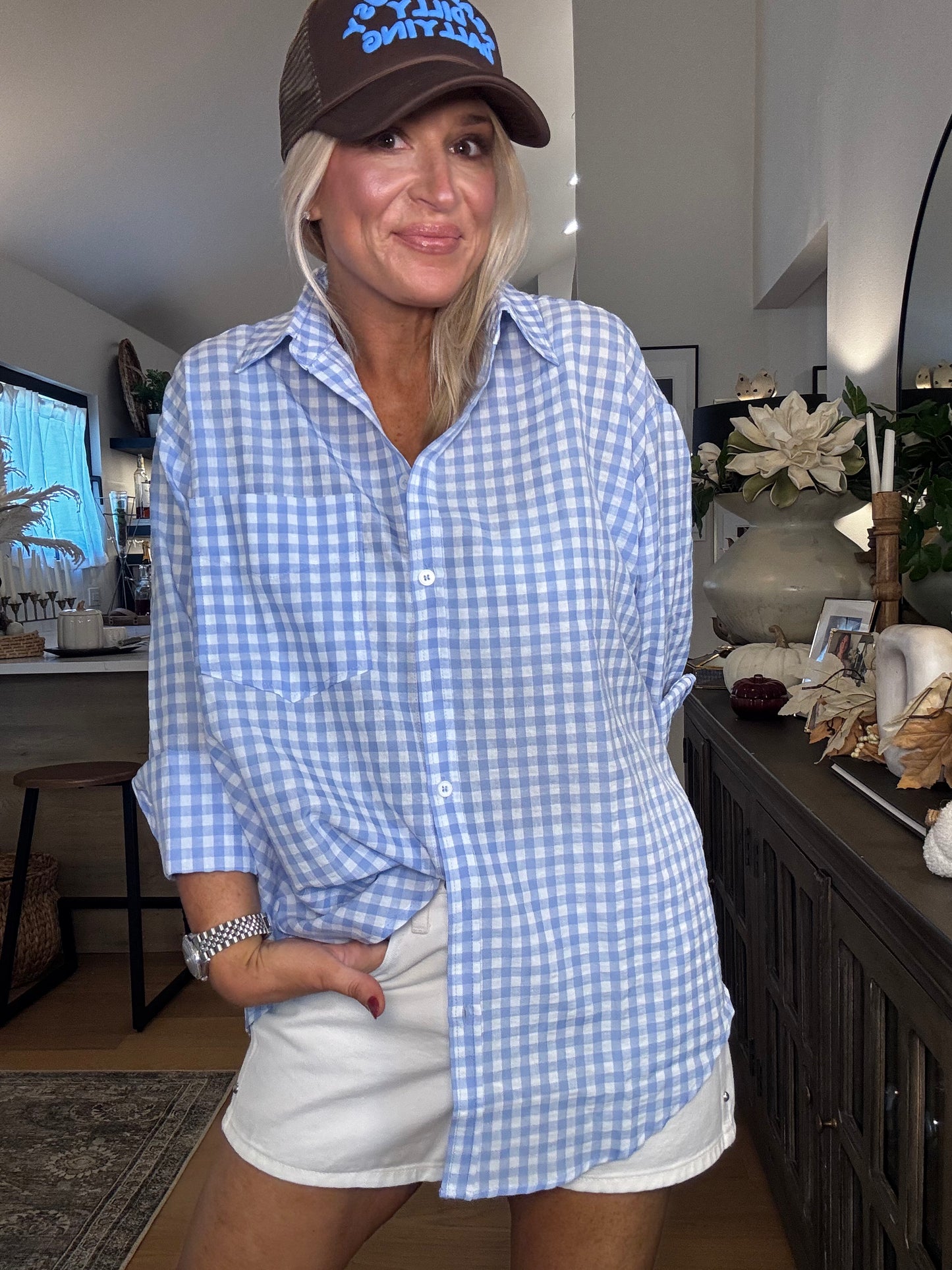 Gidget Button Down