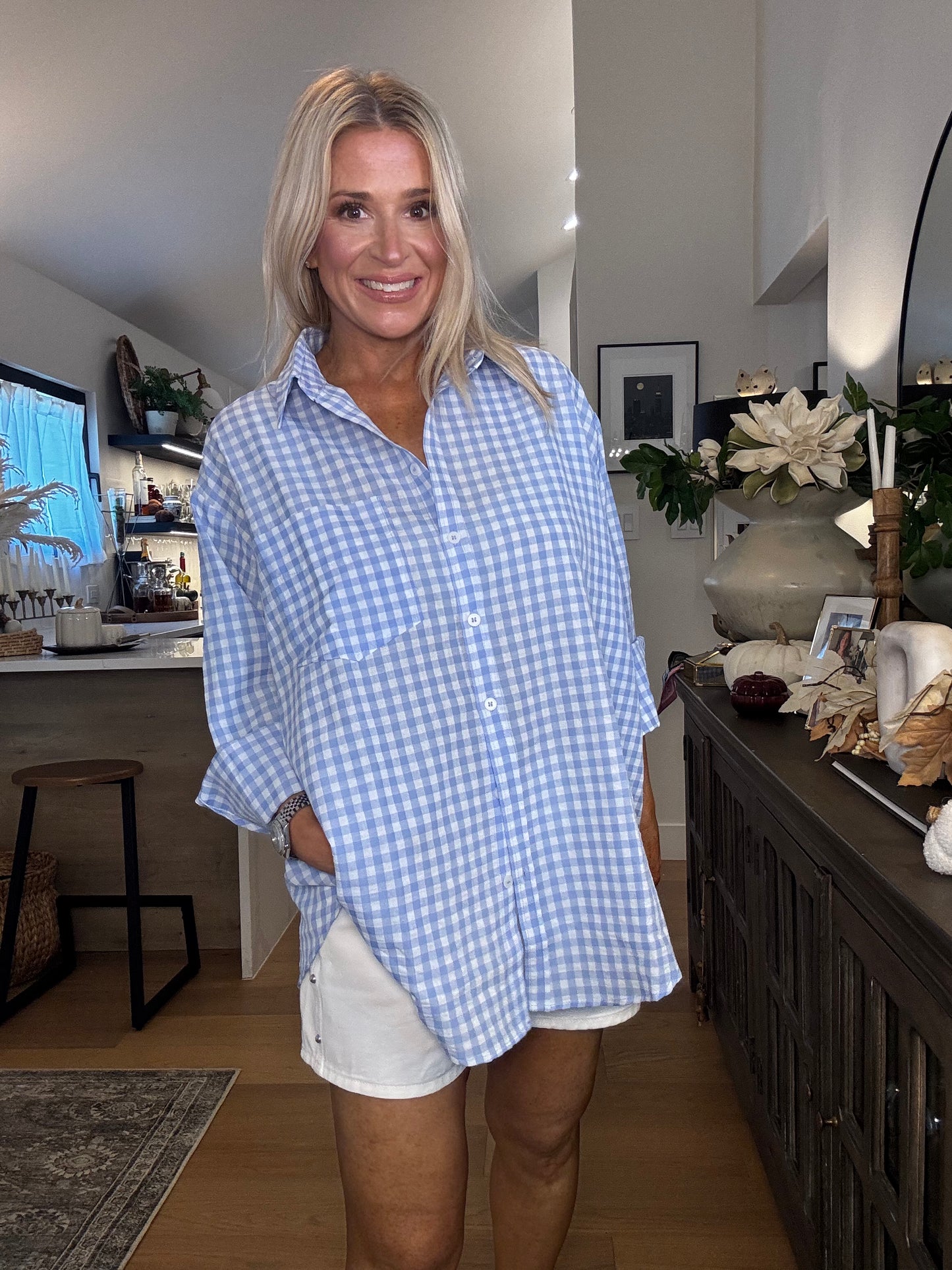 Gidget Button Down