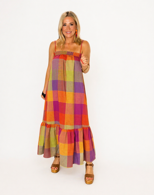 Checkered Maxi
