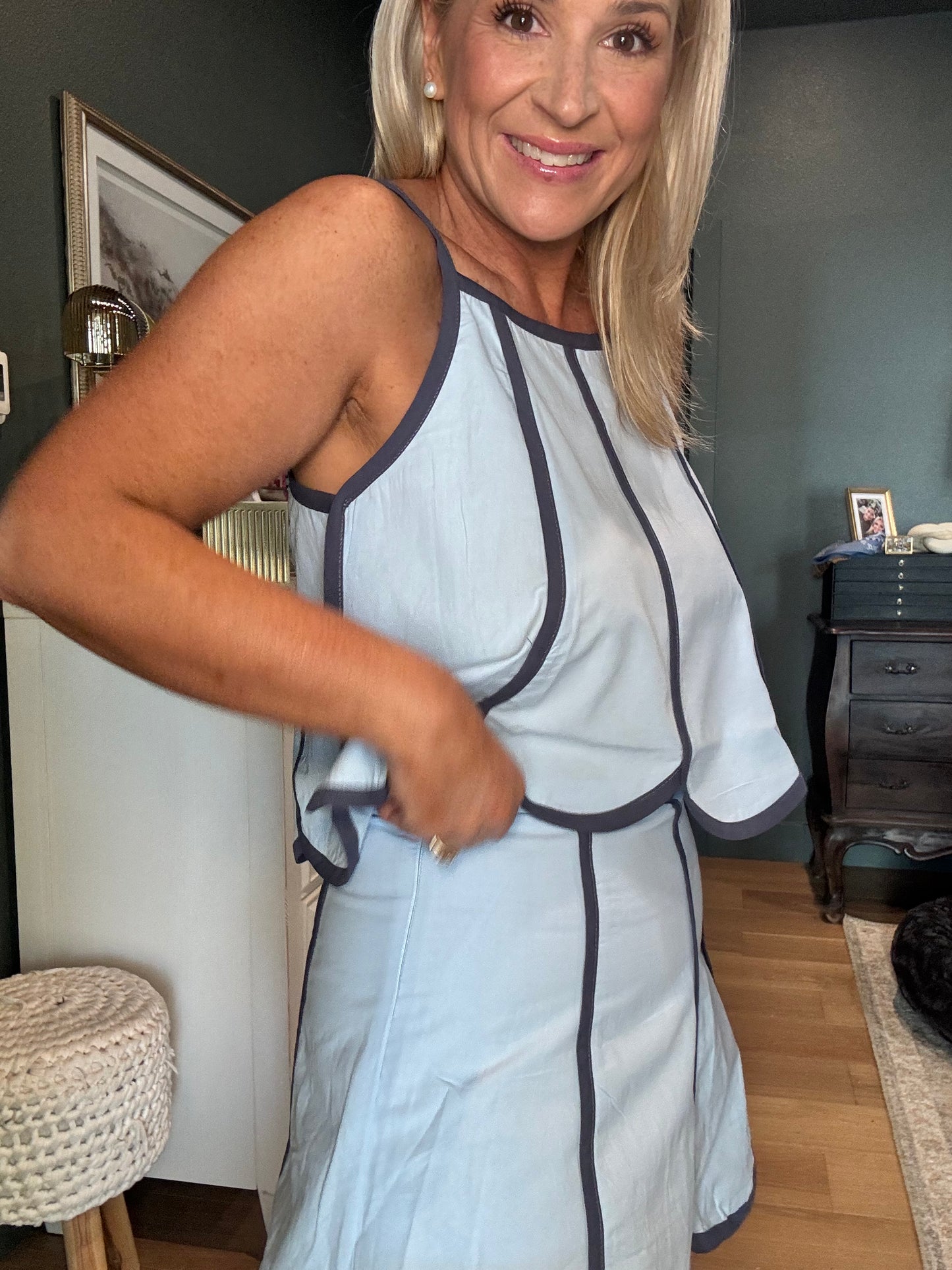 Scalloped Skort