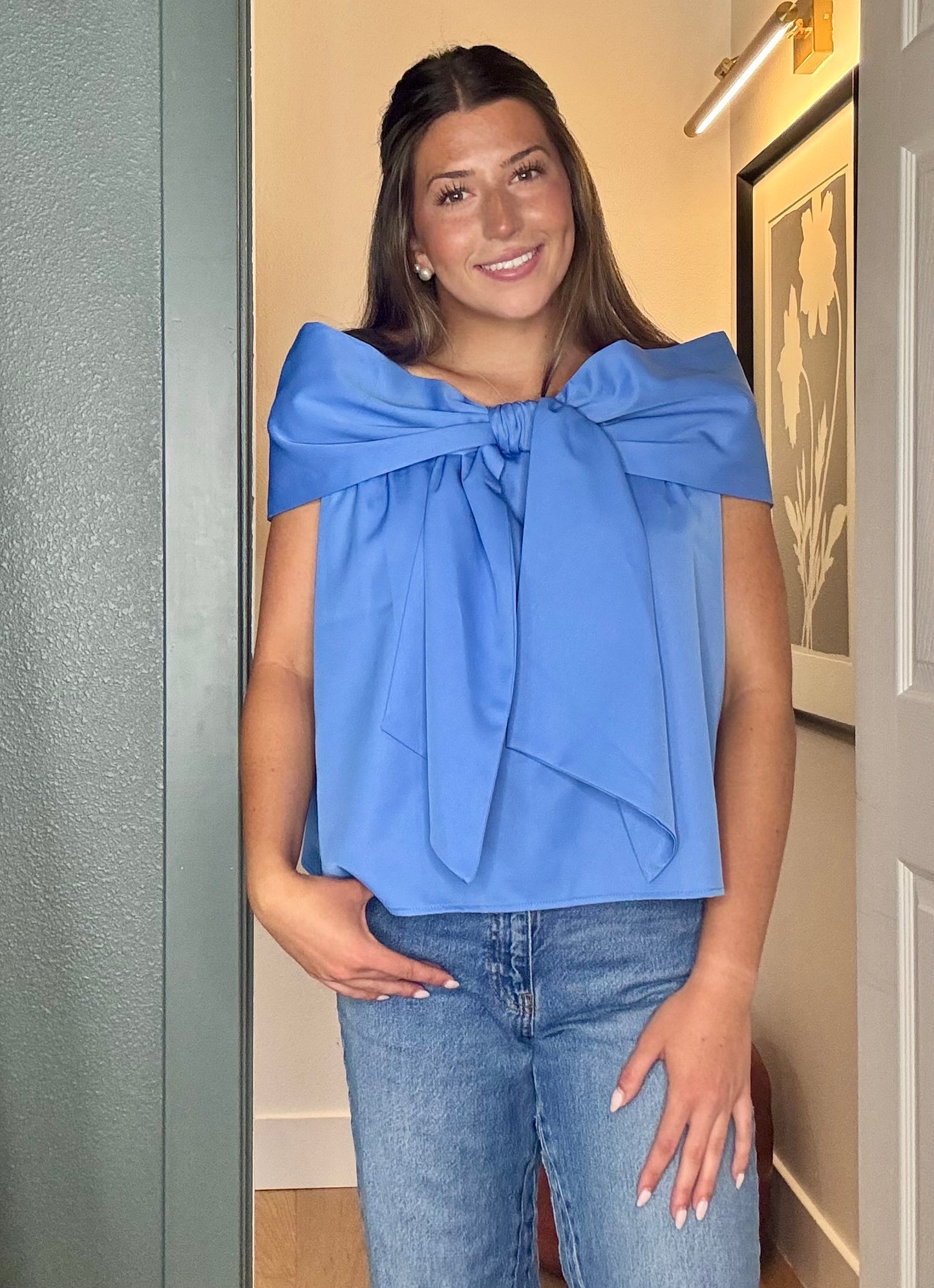 Off The Shoulder Bow Top