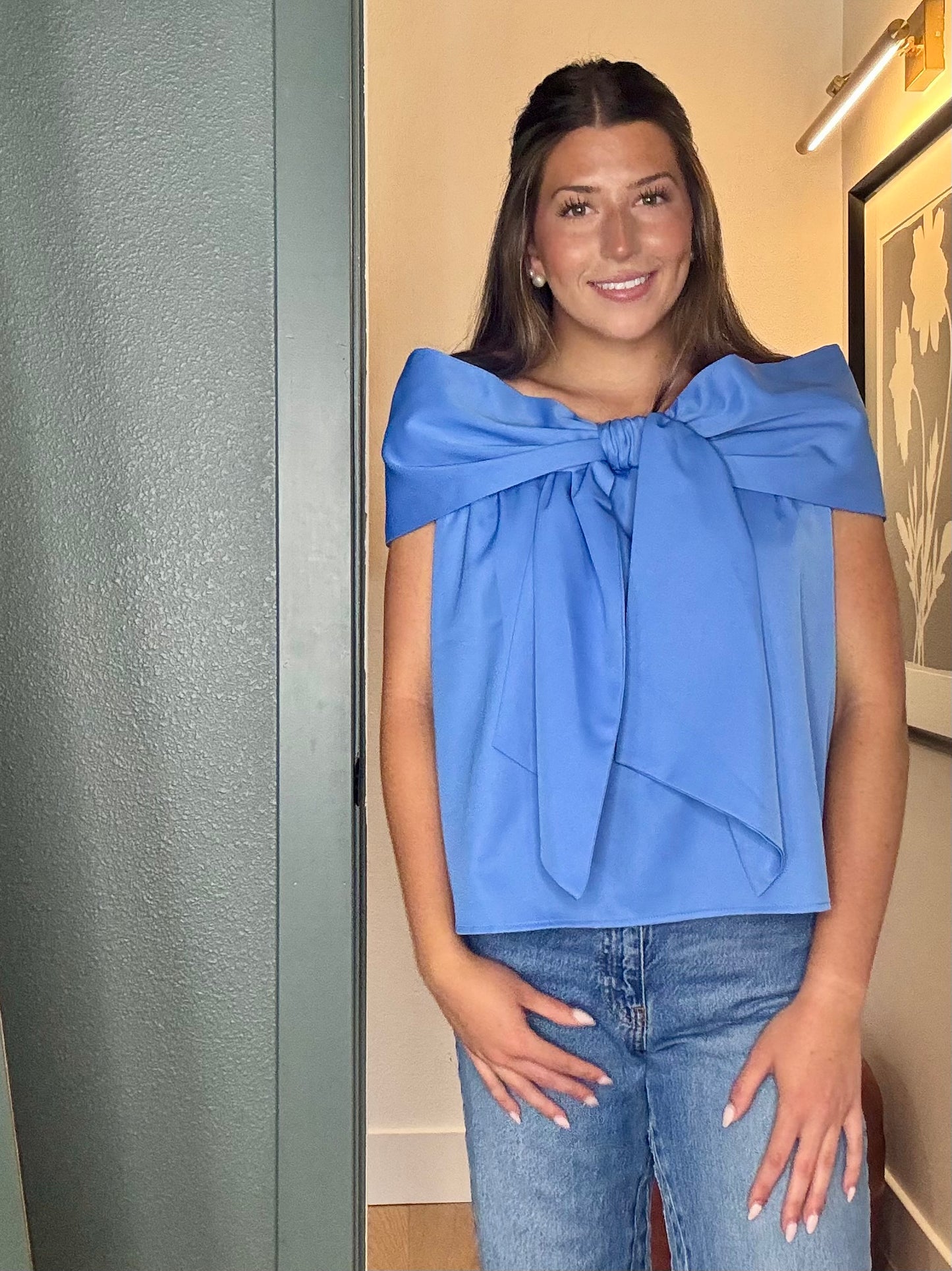 Off The Shoulder Bow Top