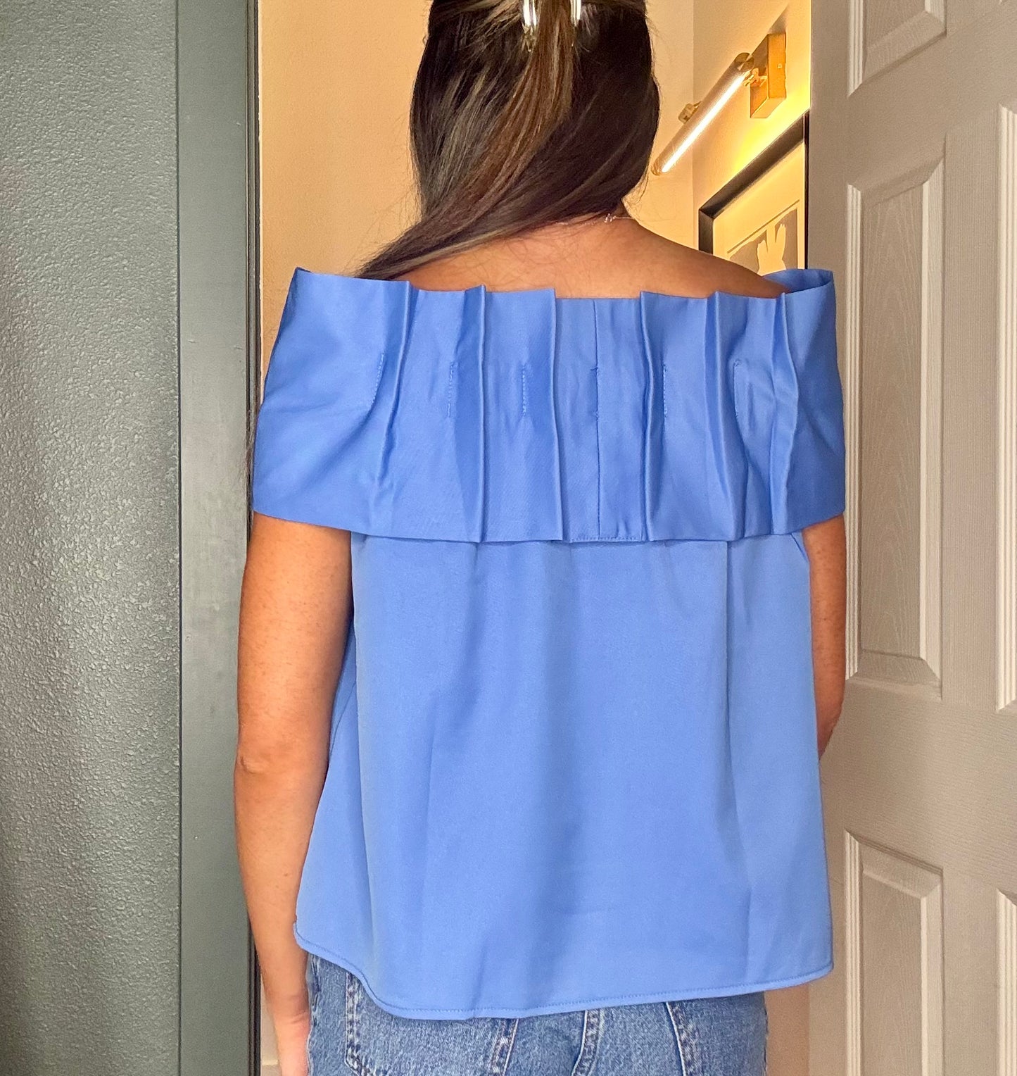 Off The Shoulder Bow Top