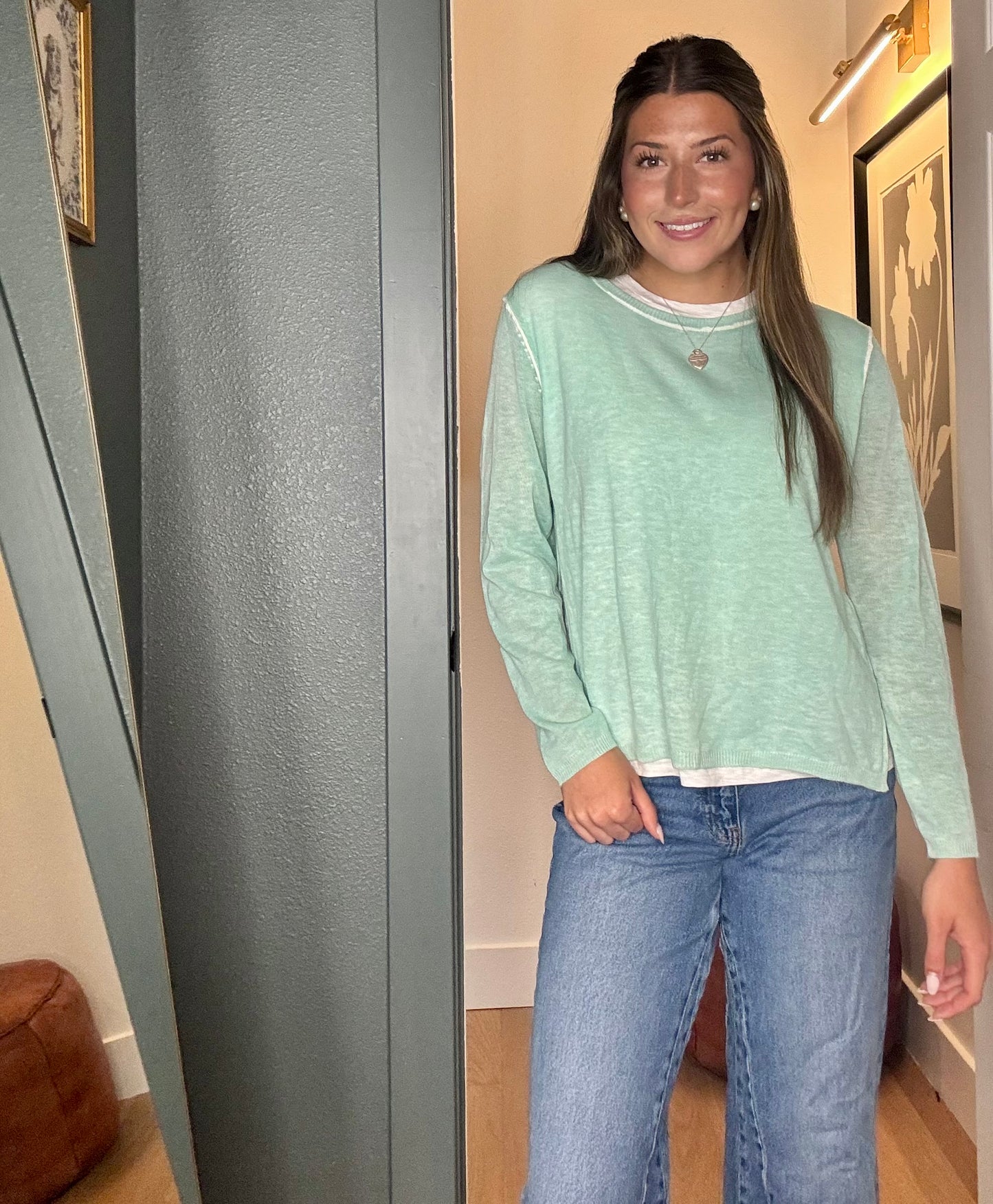 Megan Double Layer Top-FINAL SALE