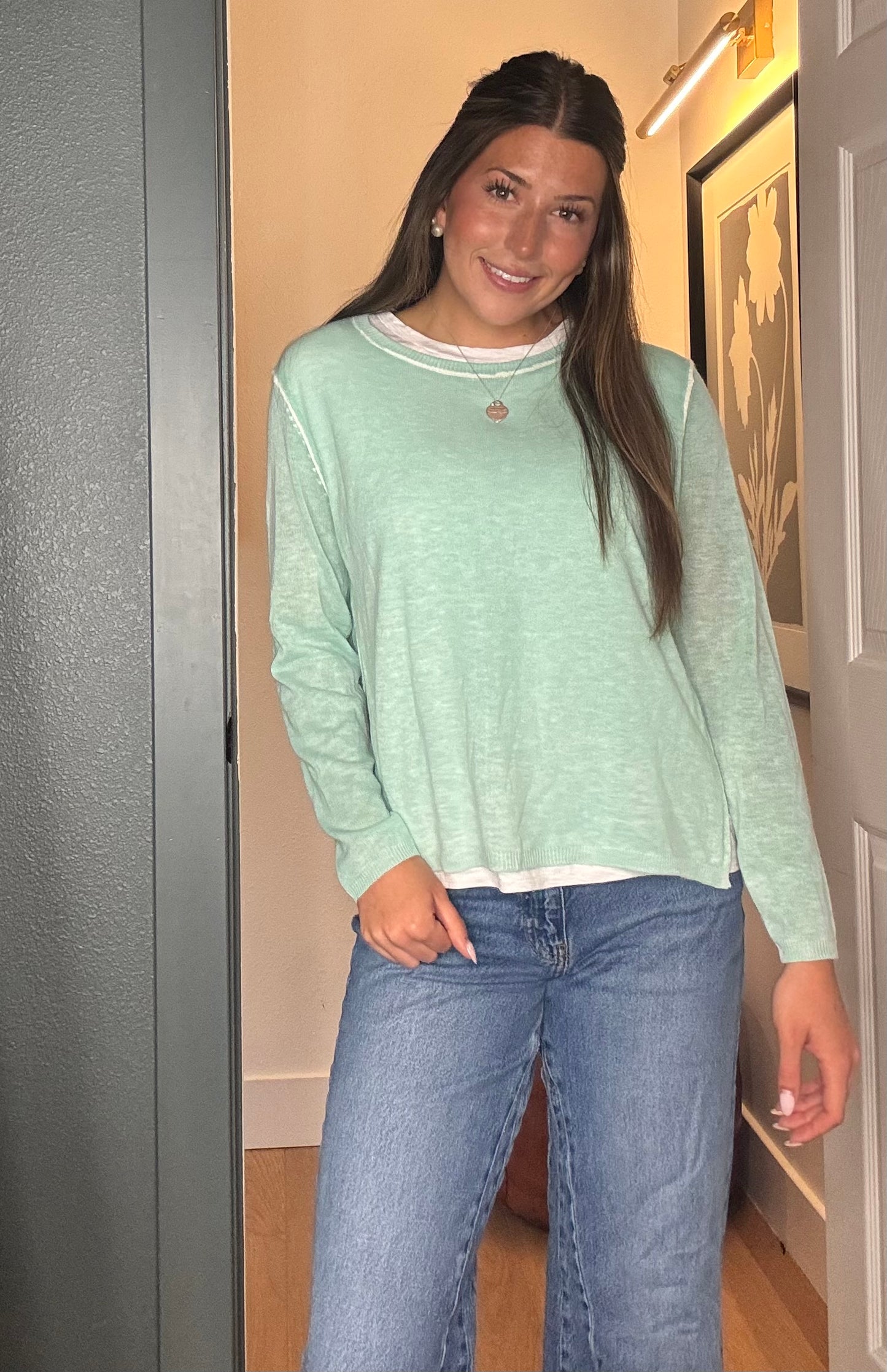 Megan Double Layer Top-FINAL SALE