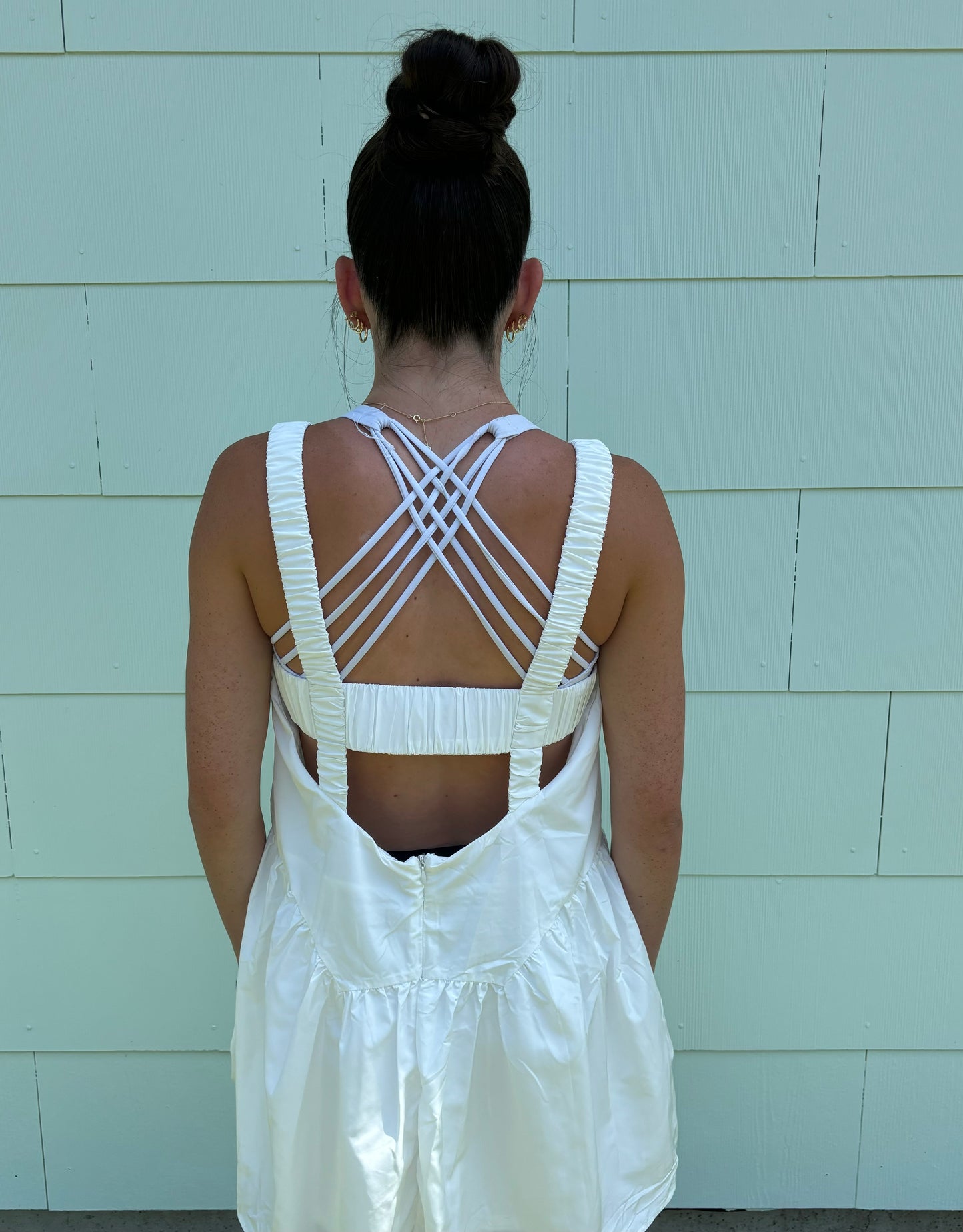 Tackle the Day Tank Dress/Romper - FINAL SALE