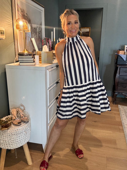 Nautical Mini Dress