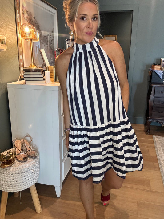 Nautical Mini Dress
