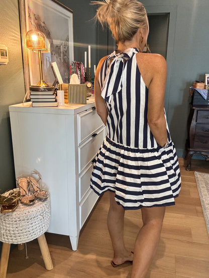 Nautical Mini Dress