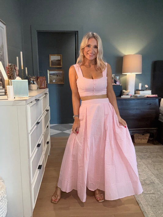 Candy Stripe Midi Set