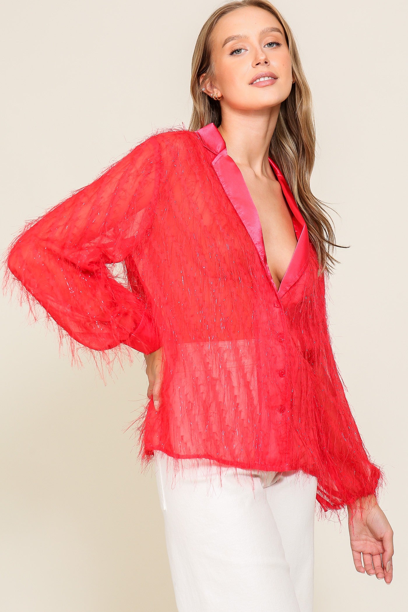 Lottie Fringe Top-FINAL SALE