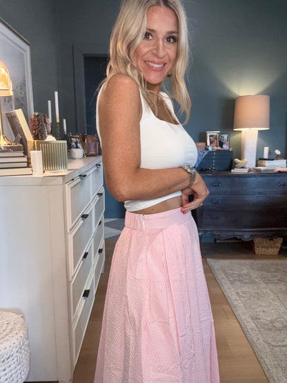 Candy Stripe Midi Set