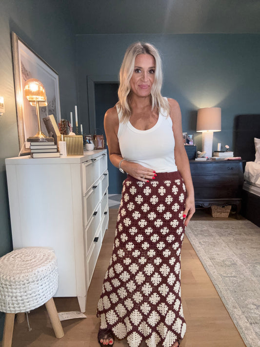 Two Tone Muse Skirt- FINAL SALE