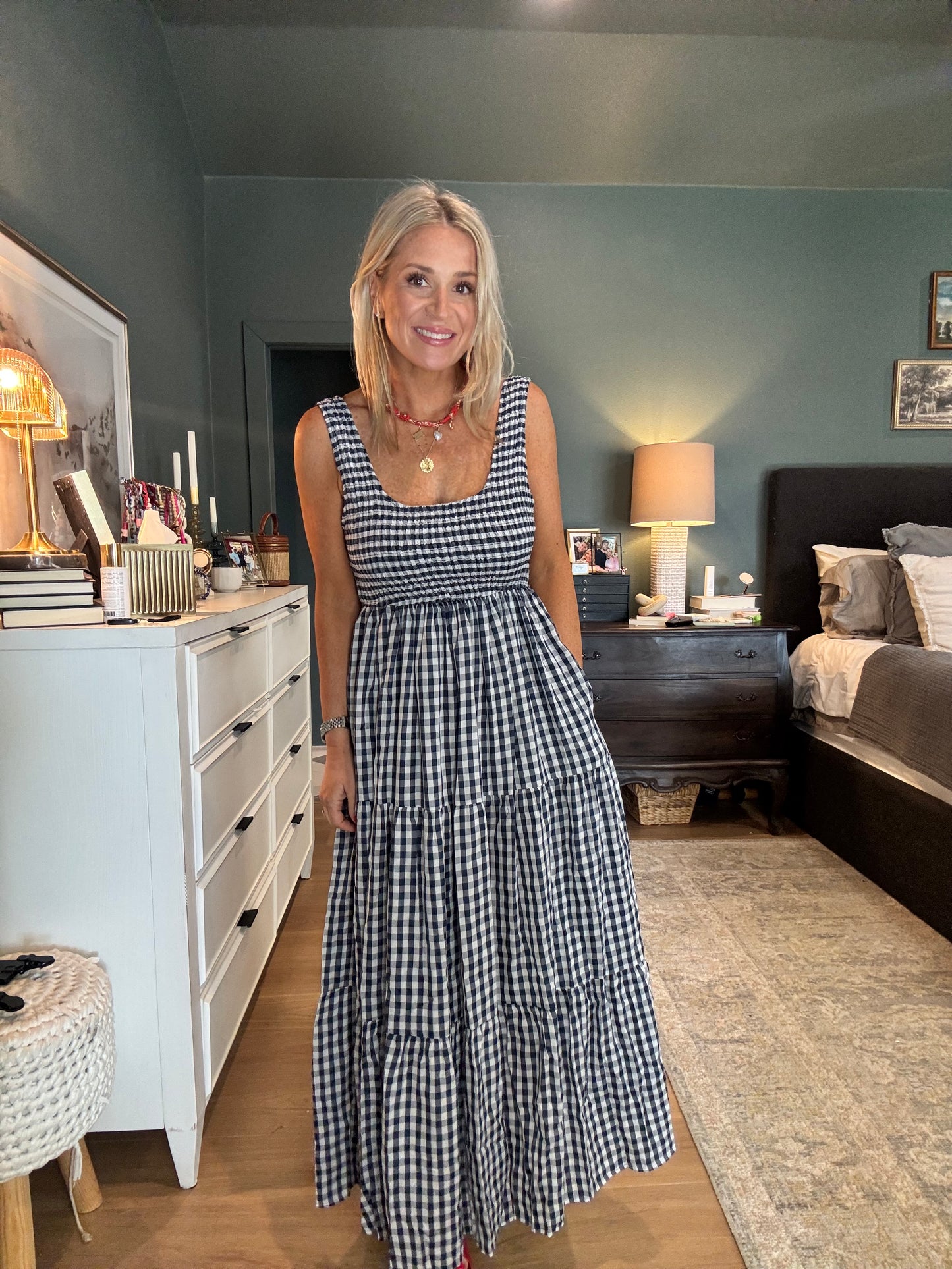 Sienna Smocked Maxi