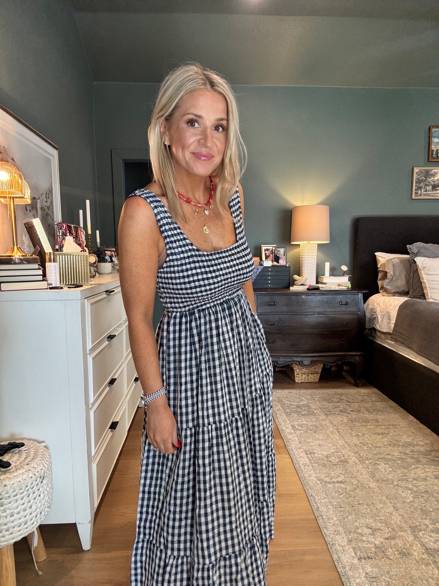 Sienna Smocked Maxi