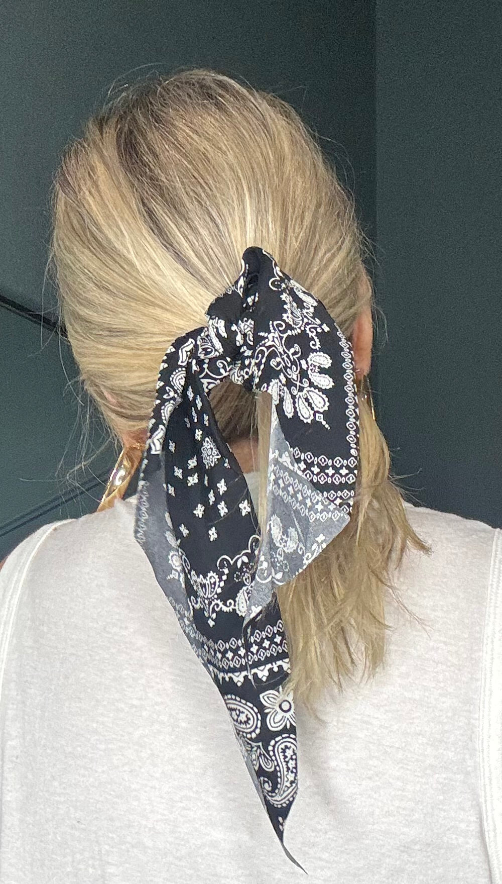Bandana Scrunchie