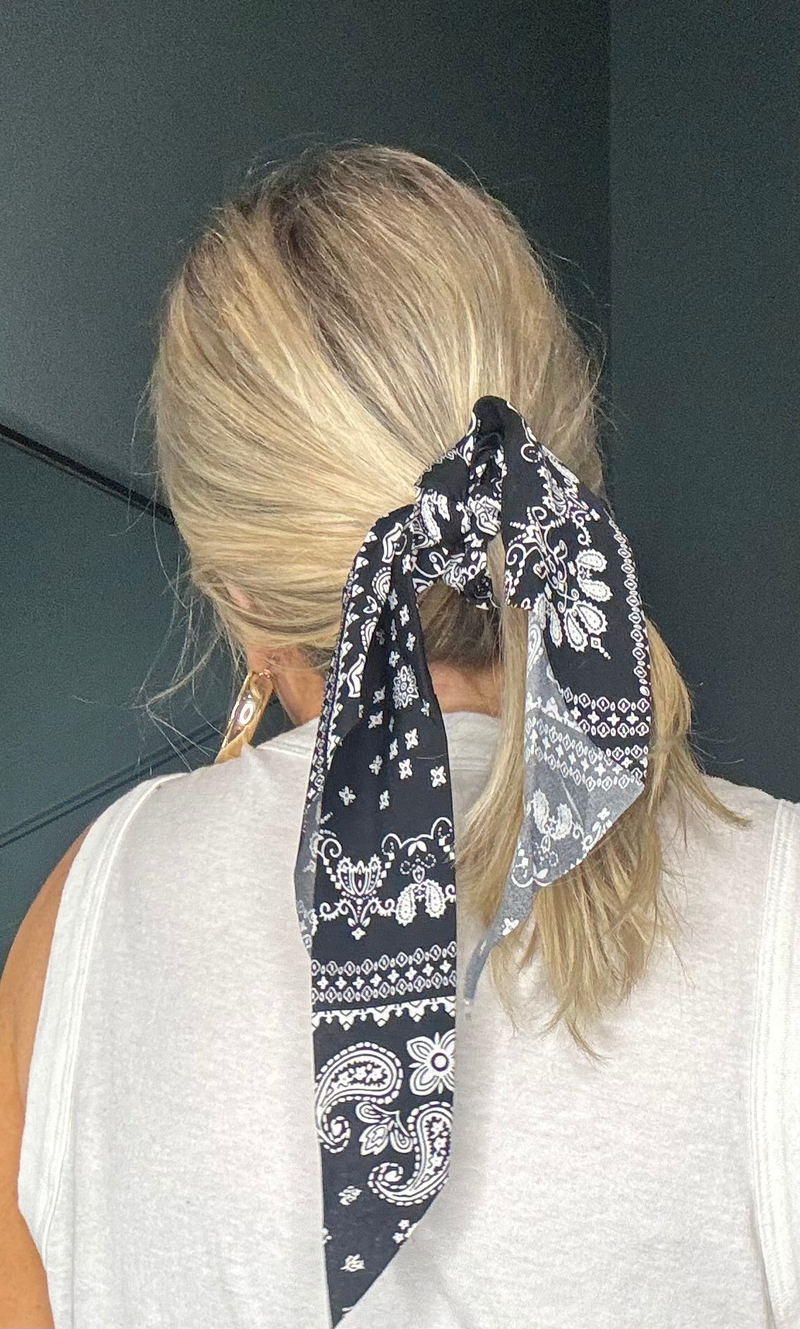 Bandana Scrunchie
