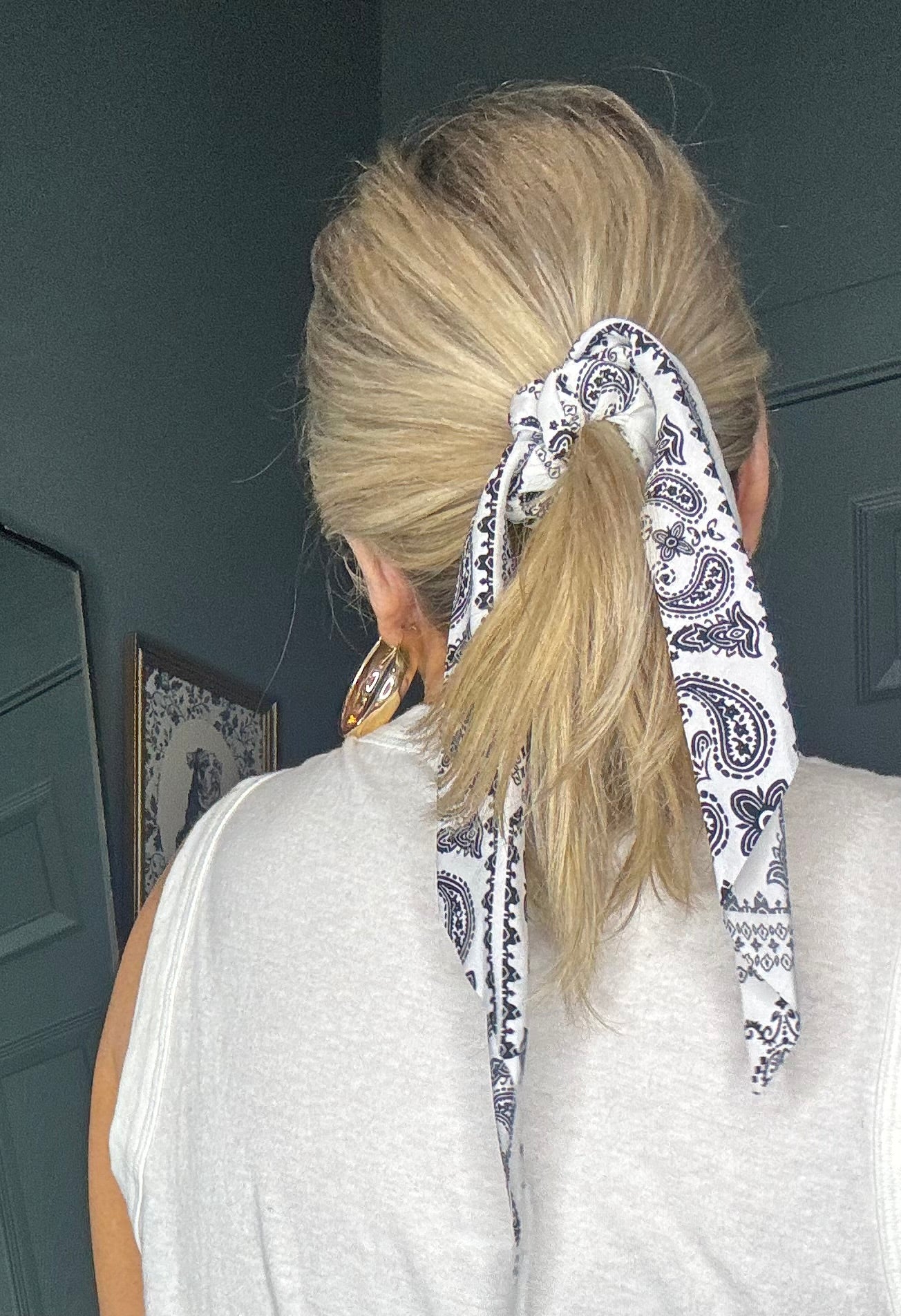 Bandana Scrunchie