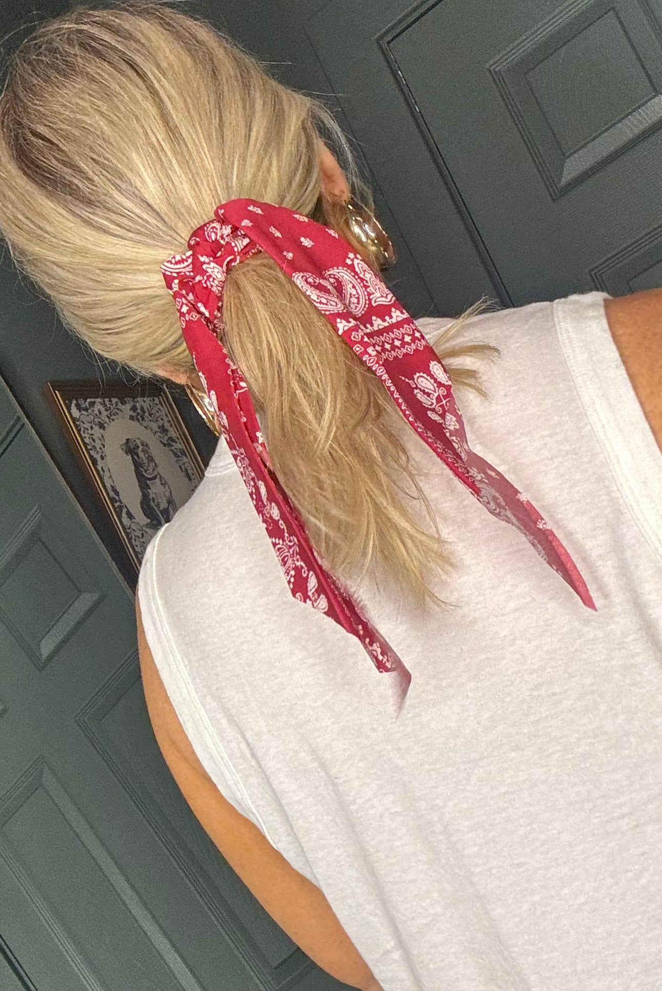 Bandana Scrunchie