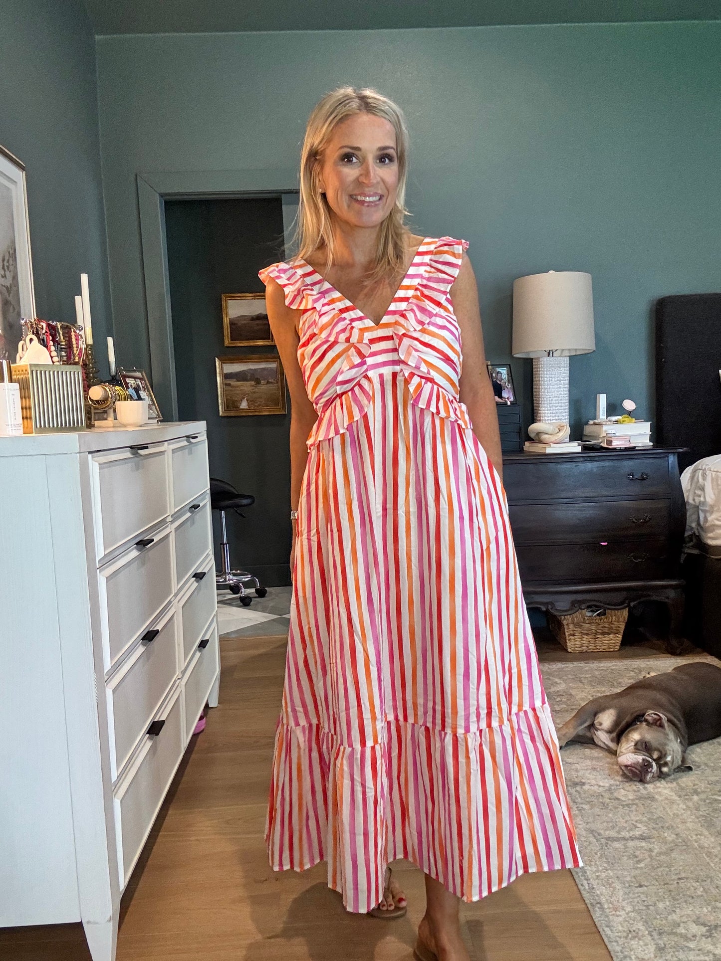 Sorbet Midi Dress-FINAL SALE