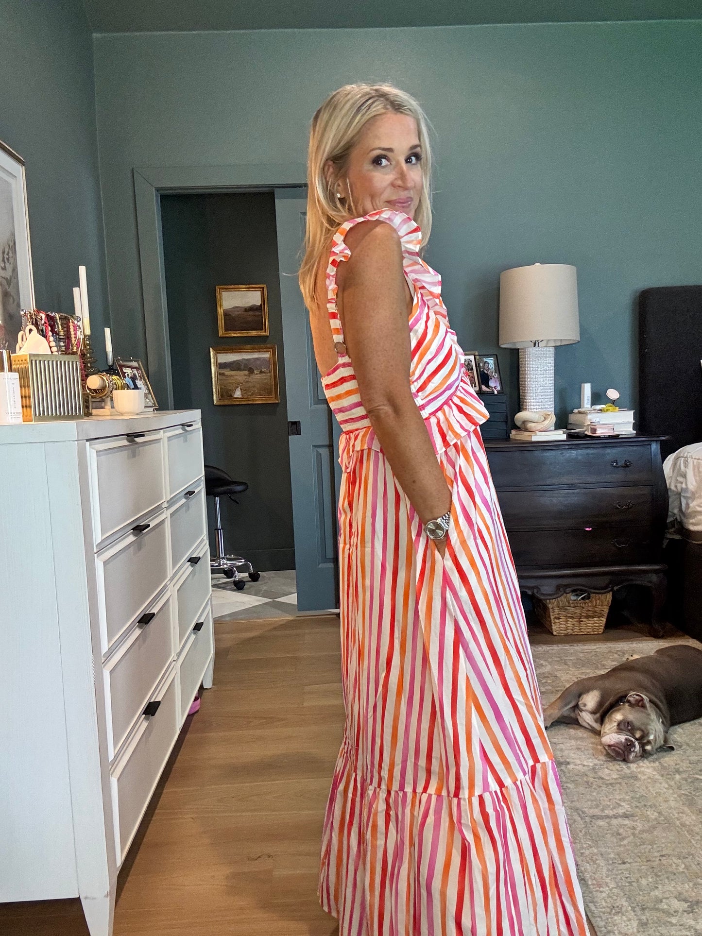 Sorbet Midi Dress-FINAL SALE