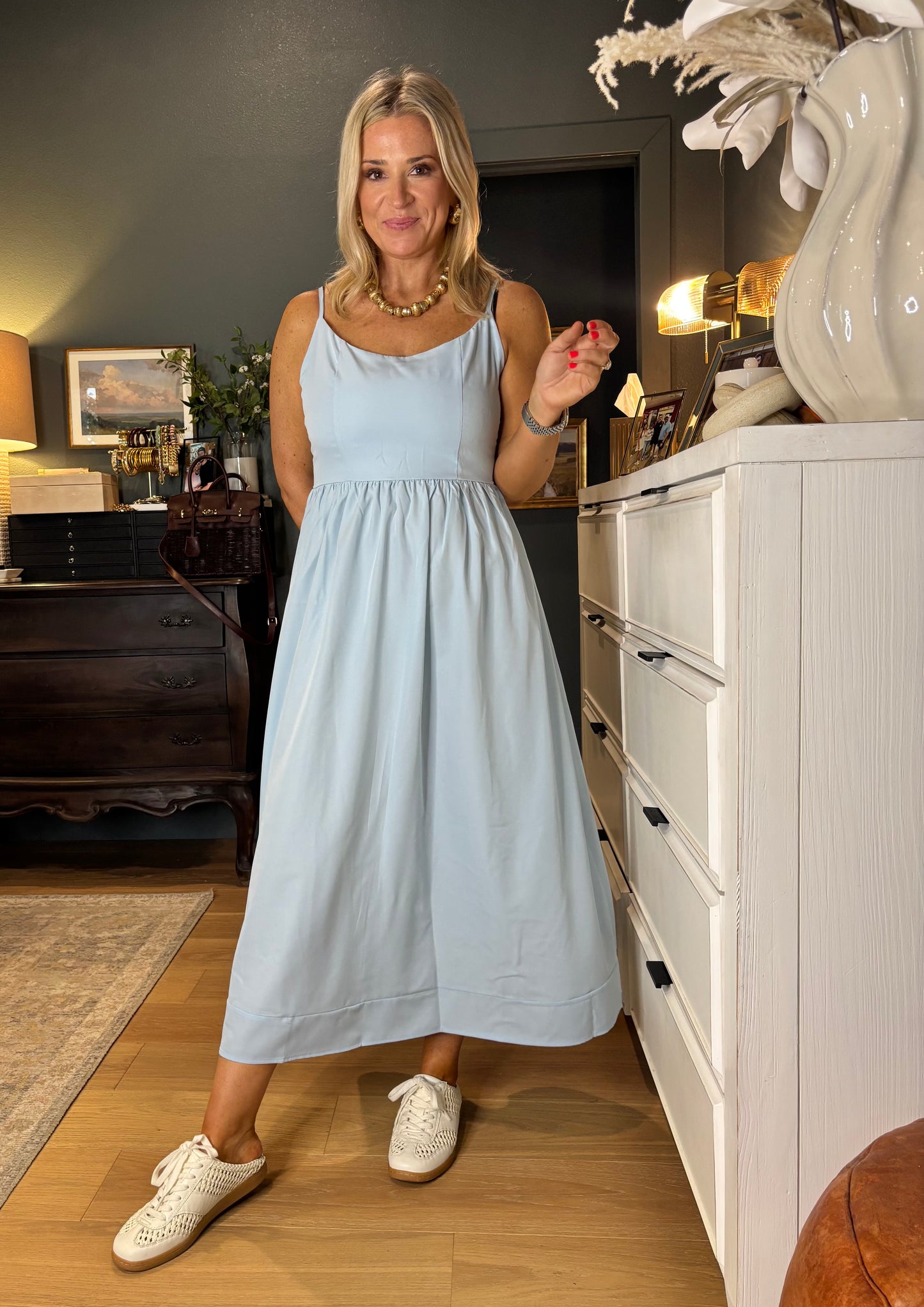 PRE-ORDER A-Line Midi Dress