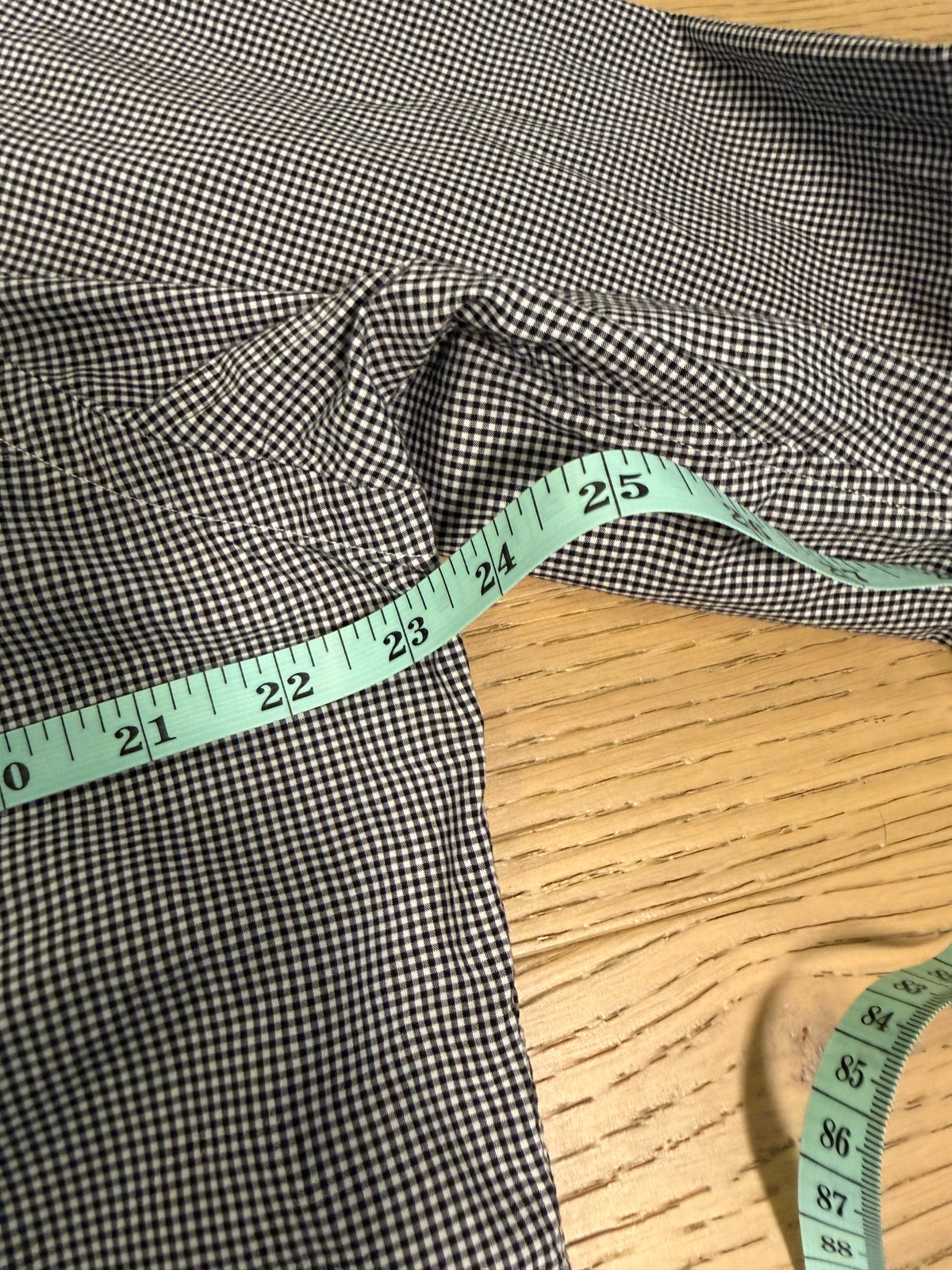 Black Polo Ruffle- M