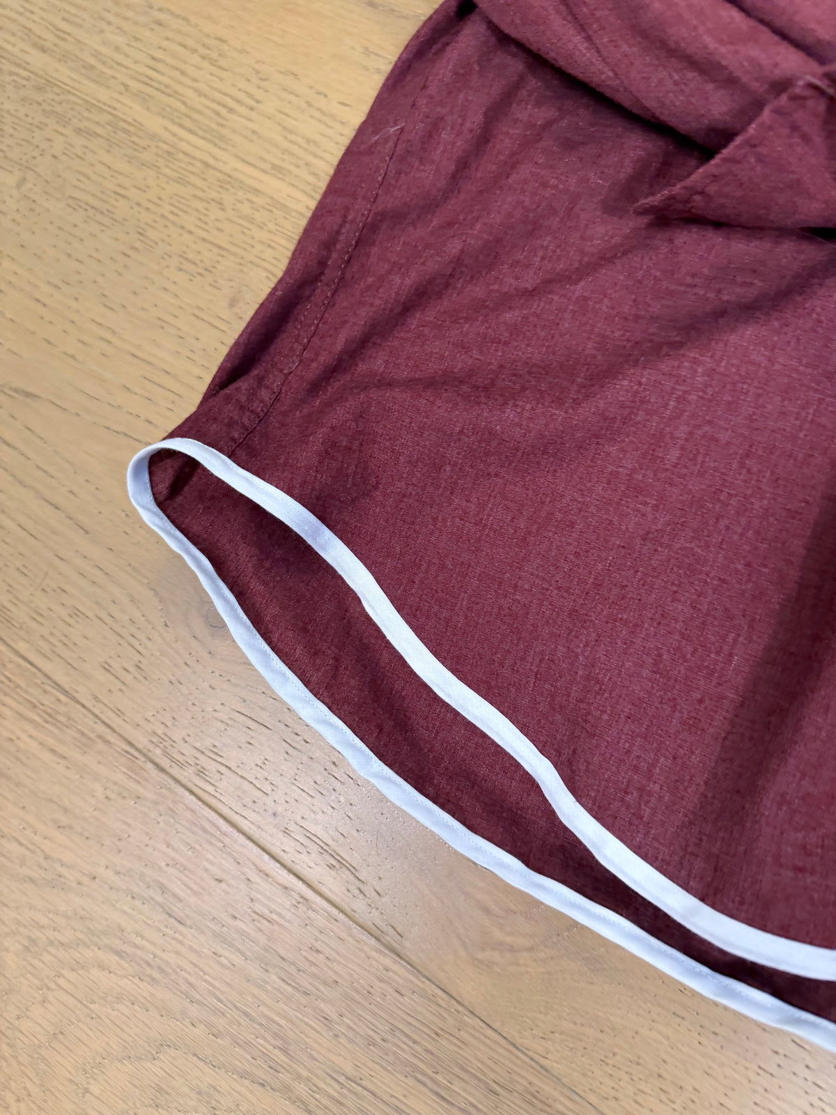 Burgundy Ruffle-S