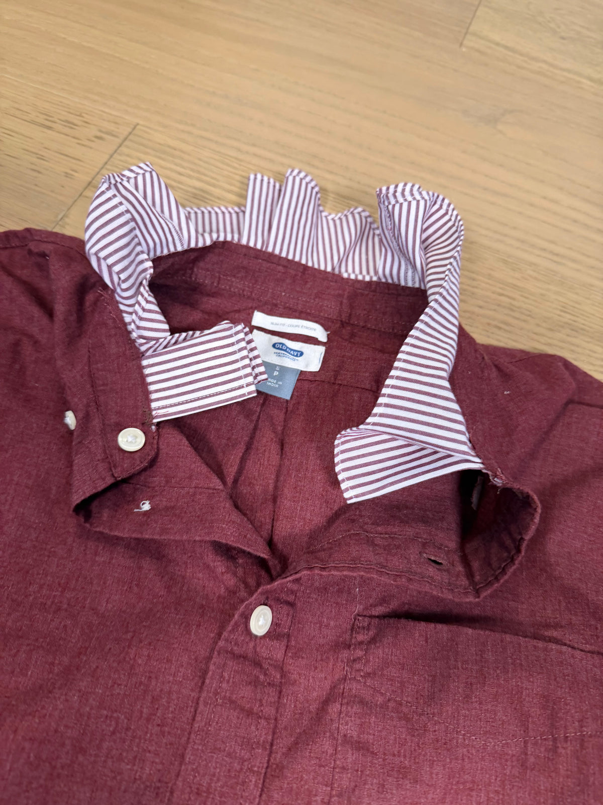 Burgundy Ruffle-S