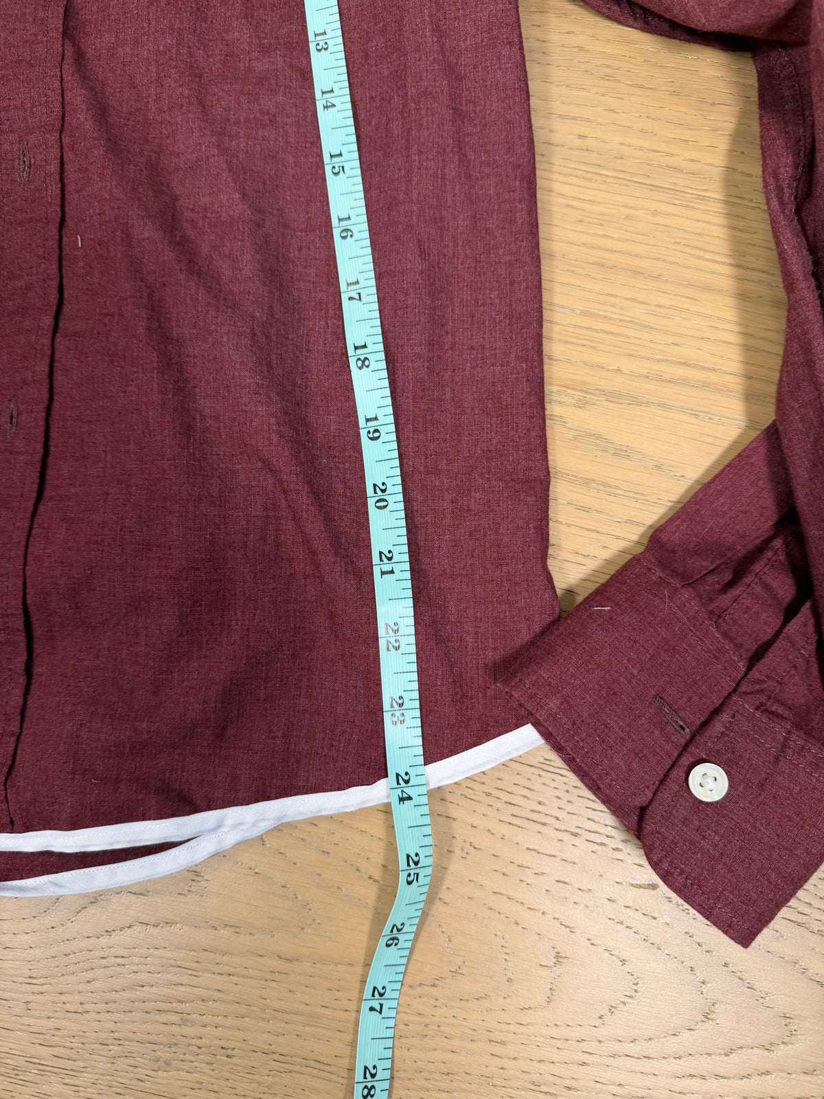 Burgundy Ruffle-S