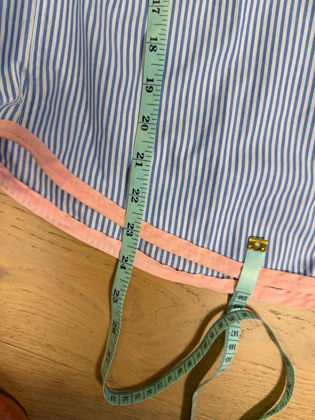 Blue & Pink Nautica Ruffle- S