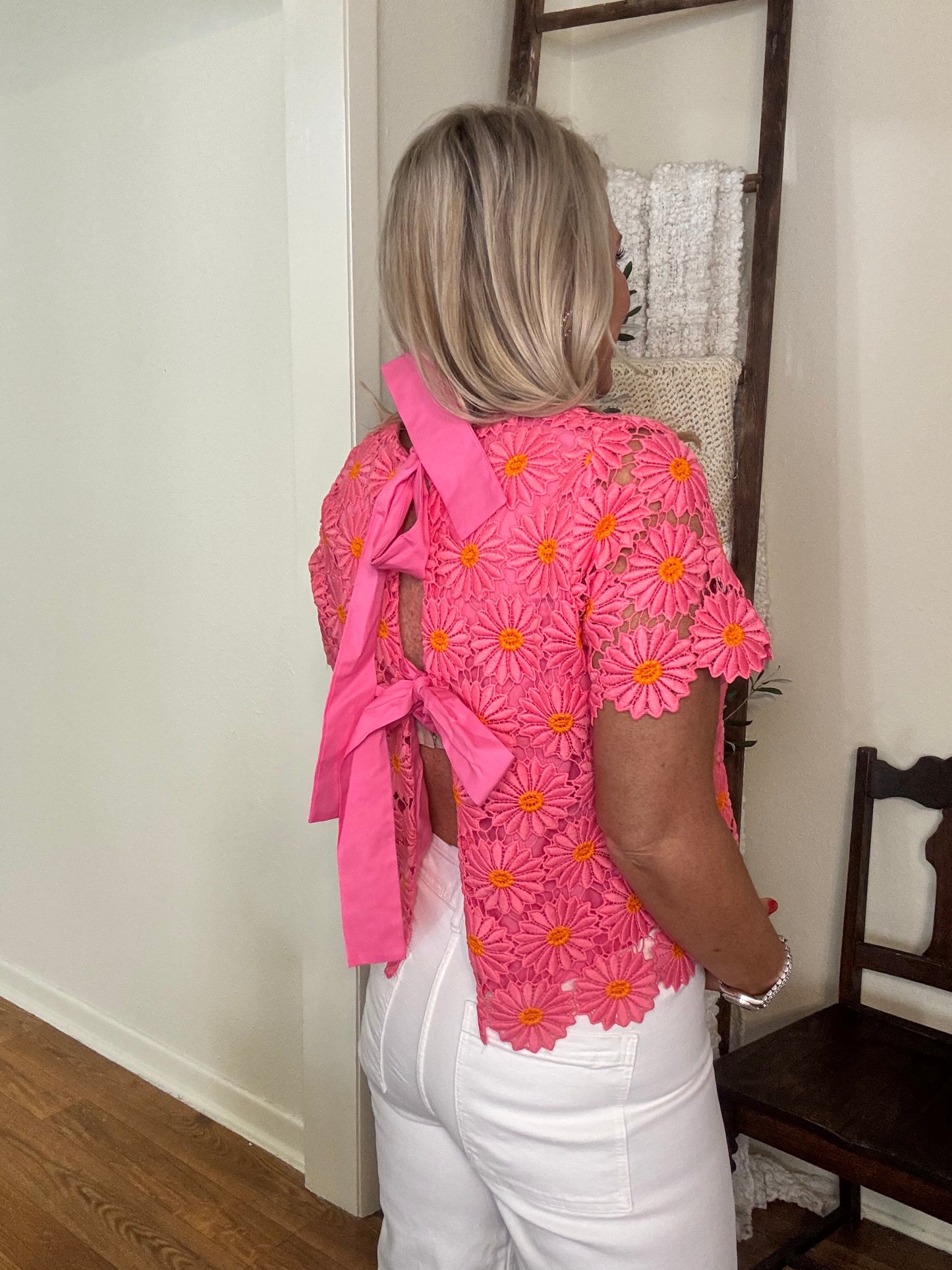 Coming Up Daisies Top- FINAL SALE