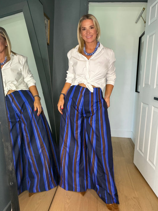 Fifth Avenue Palazzo Pants- FINAL SALE
