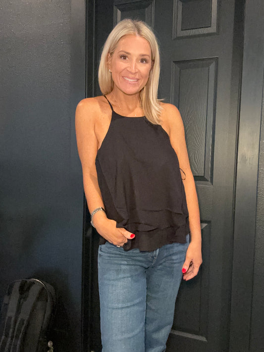Bobbi Halter Top- FINAL SALE