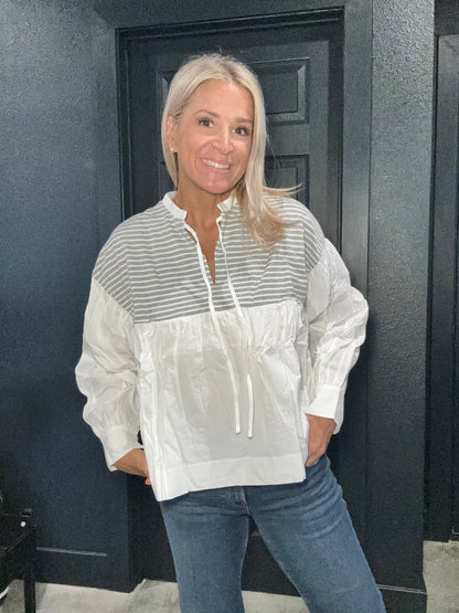 Presley Tie Top-FINAL SALE
