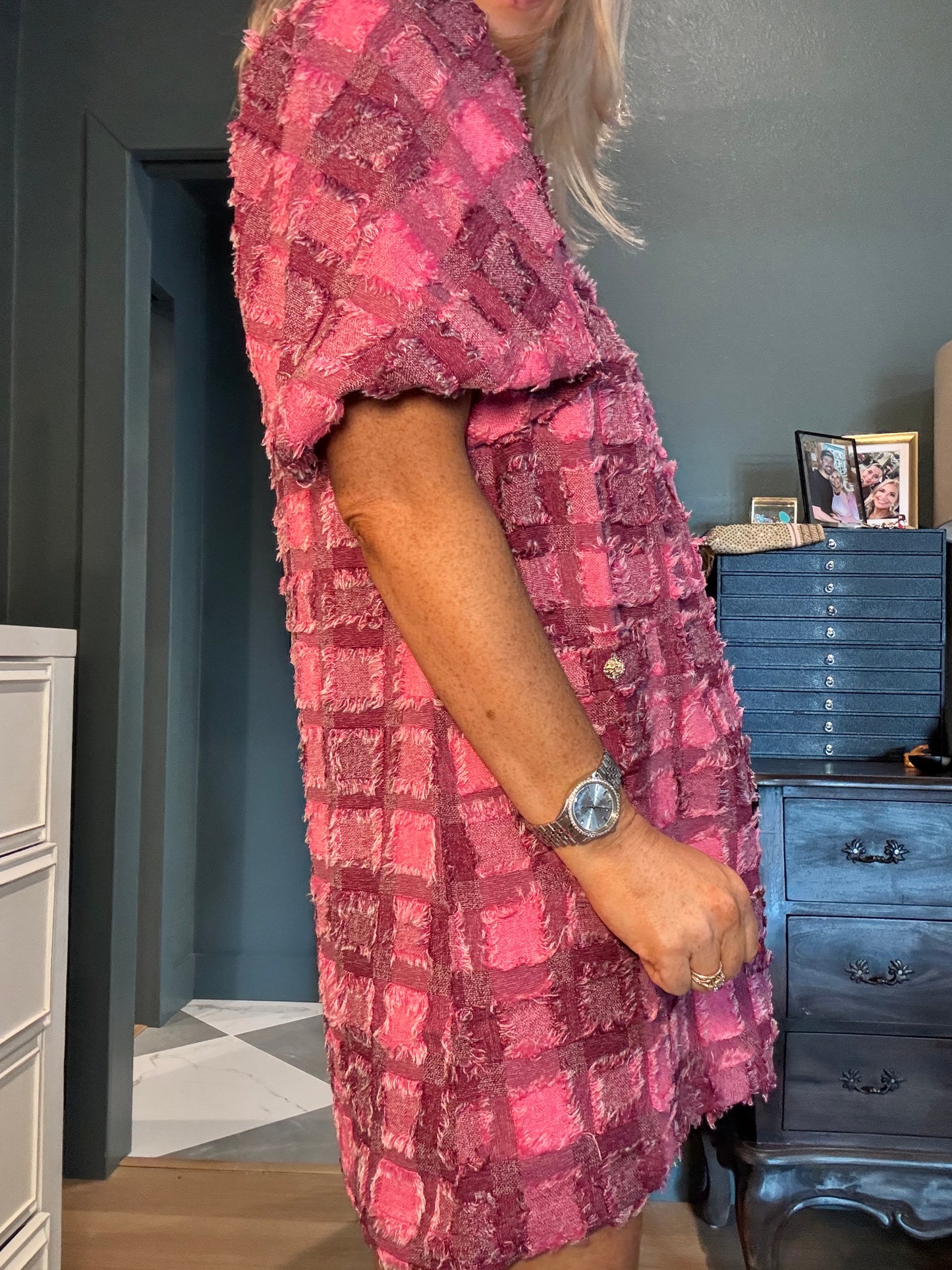 Raspberry Mini Dress