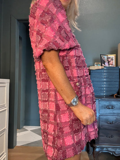 Raspberry Mini Dress