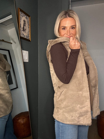 Aspen Faux Fur Vest