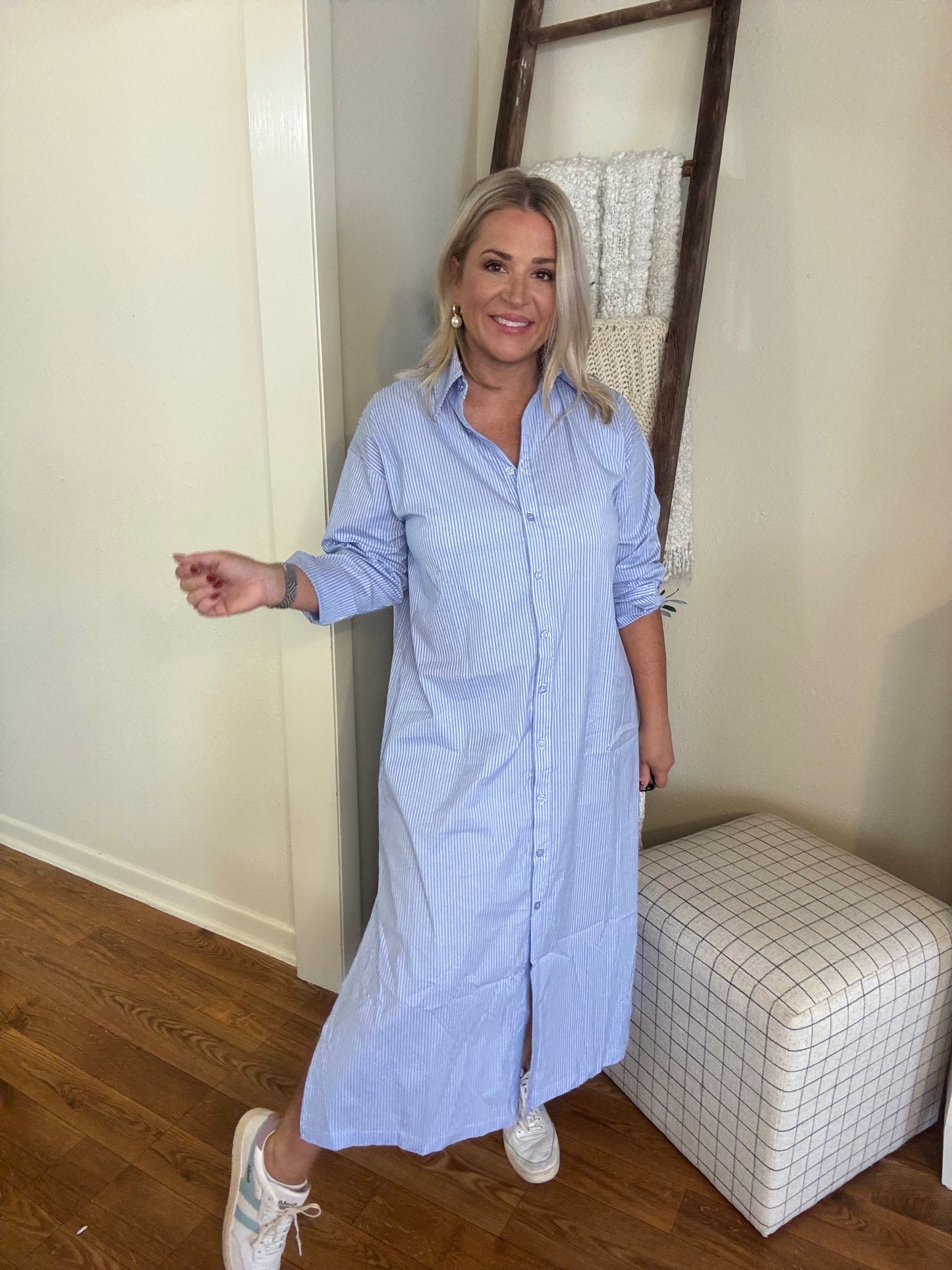 Striped Maxi- FINAL SALE