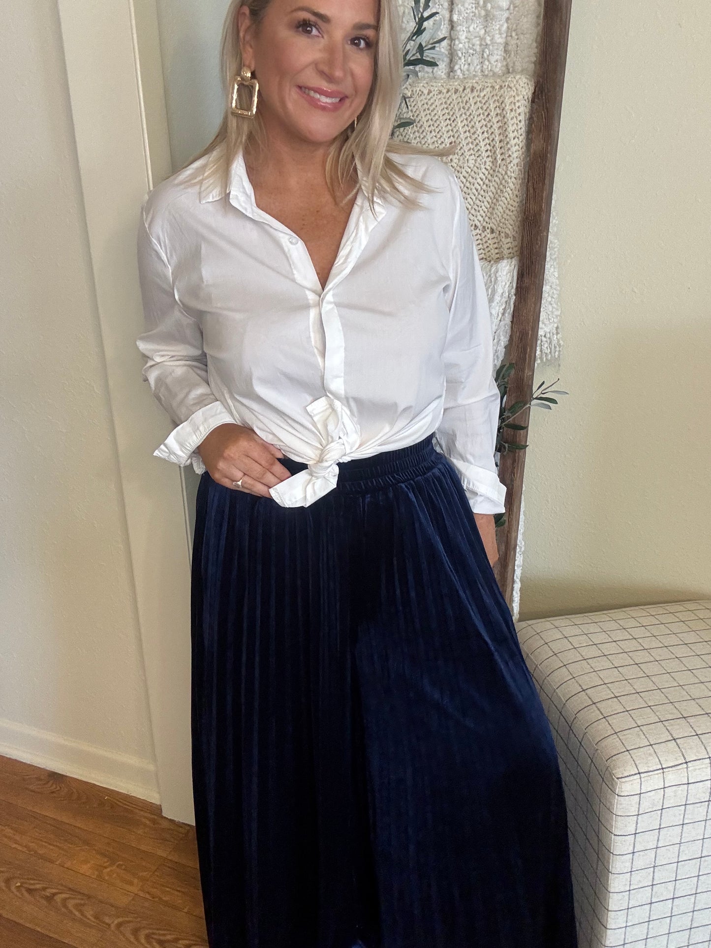 Lydia Pleated Pants- FINAL SALE